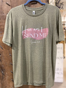 Here am I, Send Me Women’s Tee