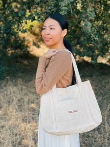 Milk+Honey Corduroy Shoulder Bag