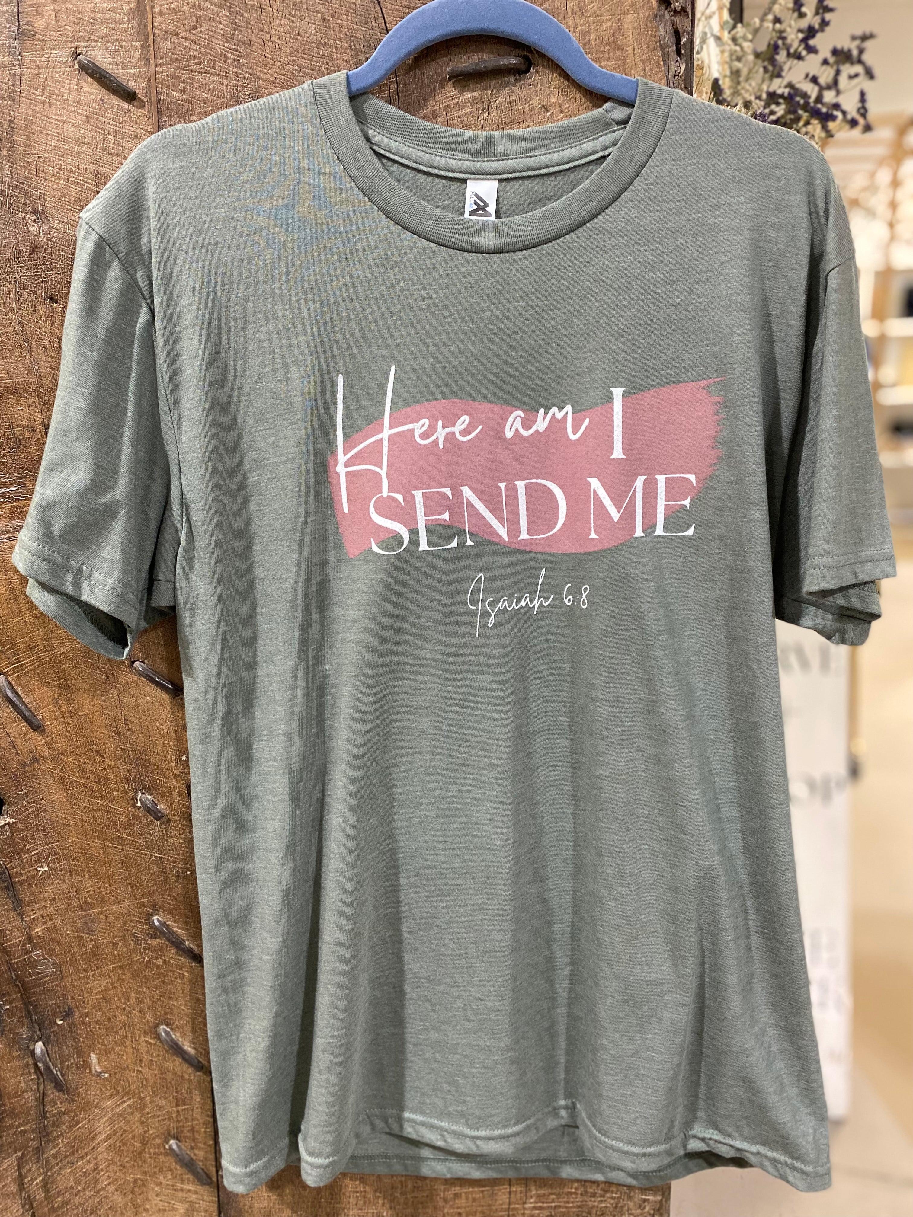 Here am I, Send Me Women’s Tee