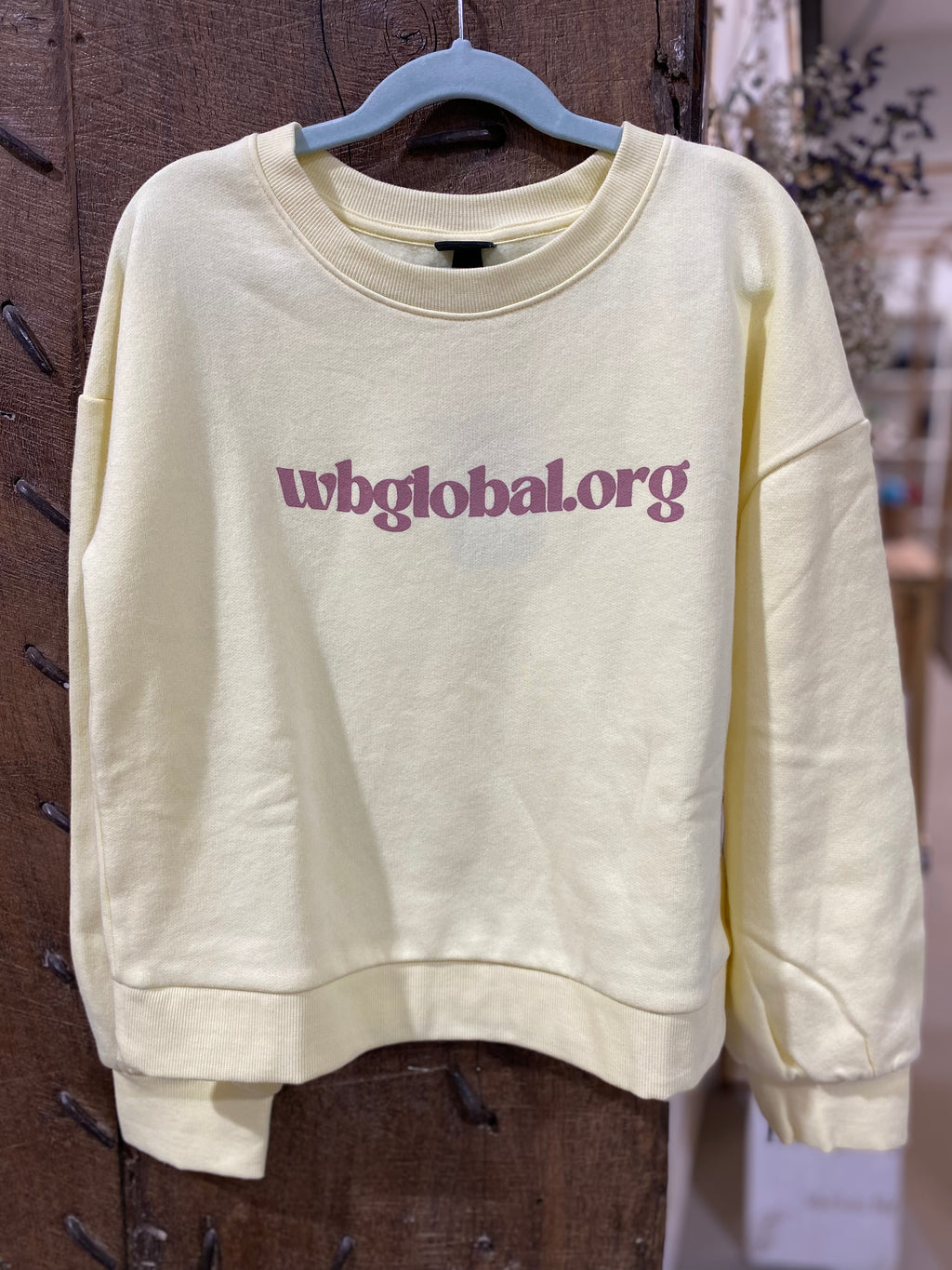 Wbglobal Yellow Little Girls Crewneck