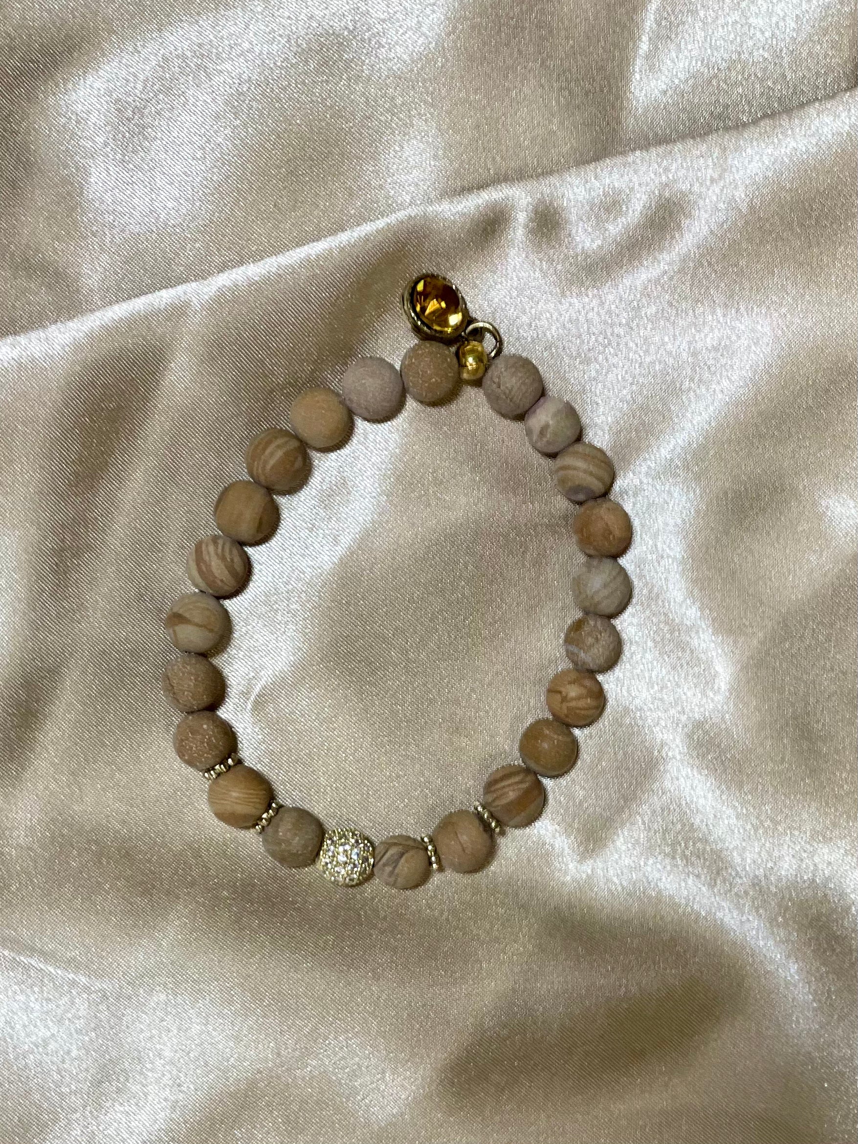 Sand Bead Bracelet