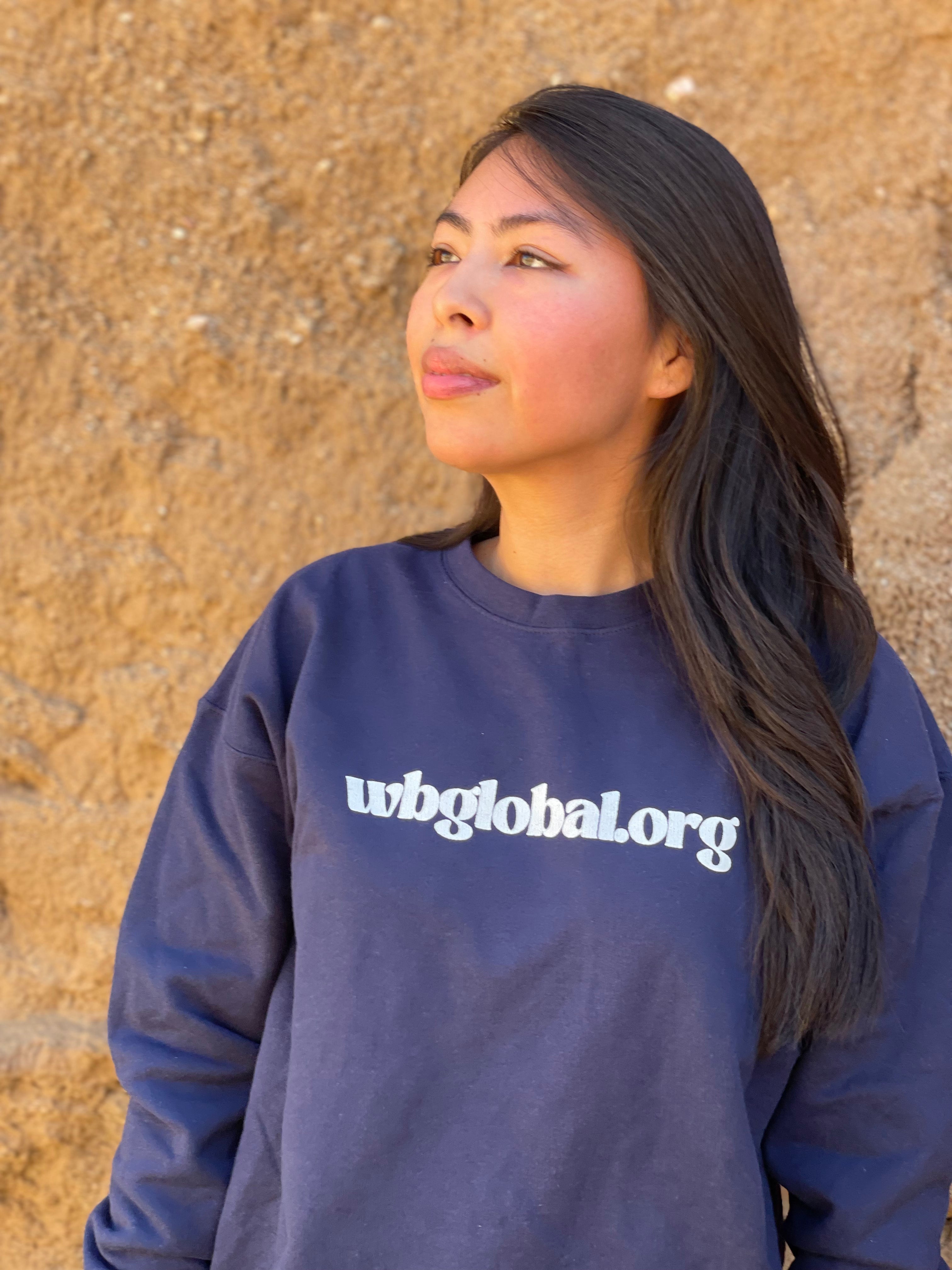 Wbglobal Navy Crewneck