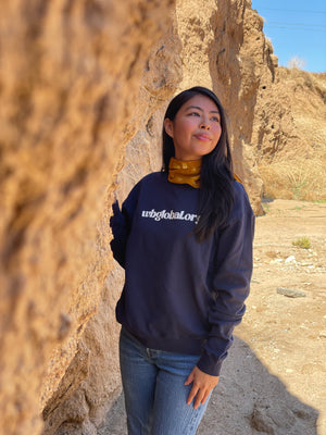 Wbglobal Navy Crewneck