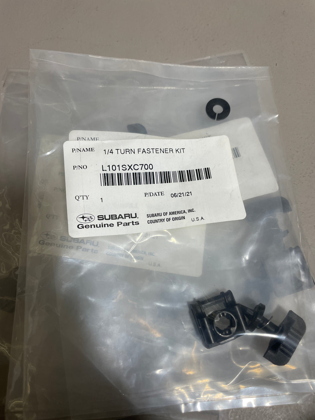 Subaru QUARTER TURN FASTENER