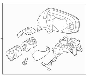 Conjunto de espejos Subaru Forester 2021