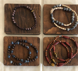 Hemp Cord bead bracelets