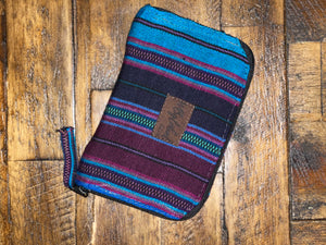 Cartera Textil Guatemalteca 3 Compartimentos