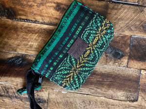 Cartera Textil Guatemalteca 3 Compartimentos